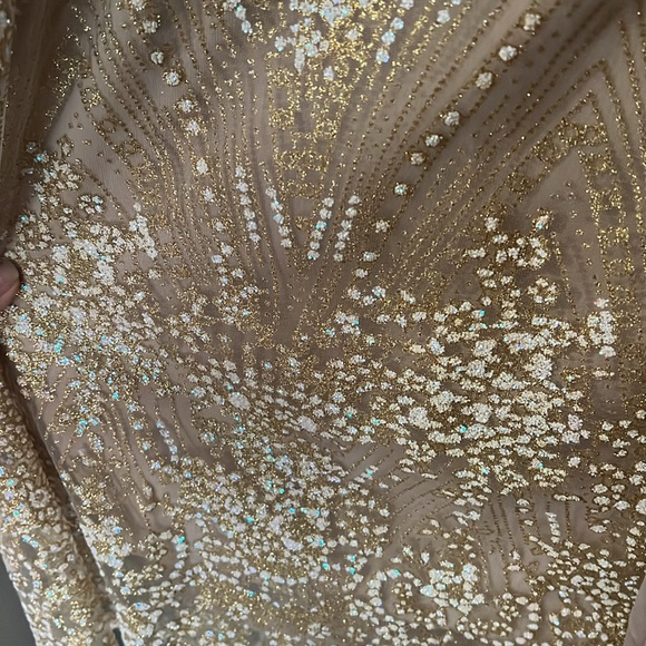 Hello Molly, Size Medium, Olympia Maxi Dress Champagne - Picture 3 of 3